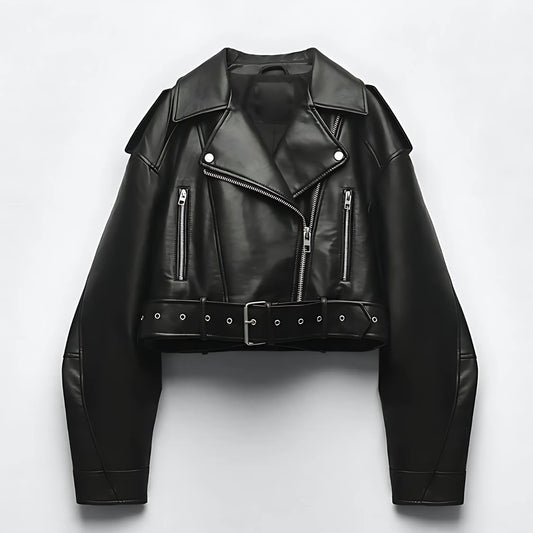 Sable Noir Vintage Leather Jacket